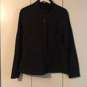 Black Eddie Bauer Sport front-zip jacket